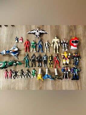 Bandai Power Rangers action figures and vehicles from